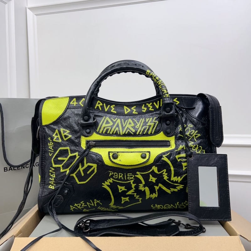Ba*len*cia*ga top handle bags